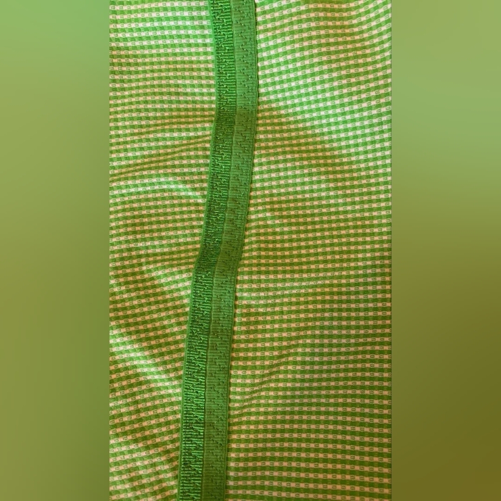 Lululemon Athletica Green And White Leggings Size 12 - Picture 6 of 9